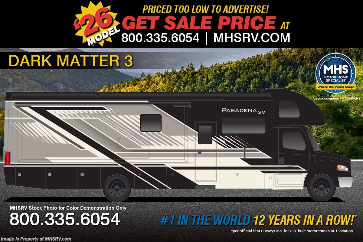Email now about this 2026 Thor Motor Coach Pasadena SV 38XL! New 2026 Thor Motor Coach Pasadena SV 38XL available in Alvarado, Texas
