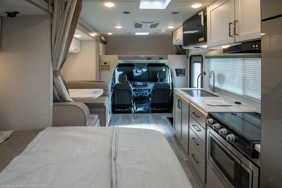 Call now about this 2026 Thor Motor Coach Geneva 24VP! 2026 Thor Motor Coach Geneva 24VP - New Class C For Sale by Motor Home Specialist in Alvarado, Texas features Murphy Bed