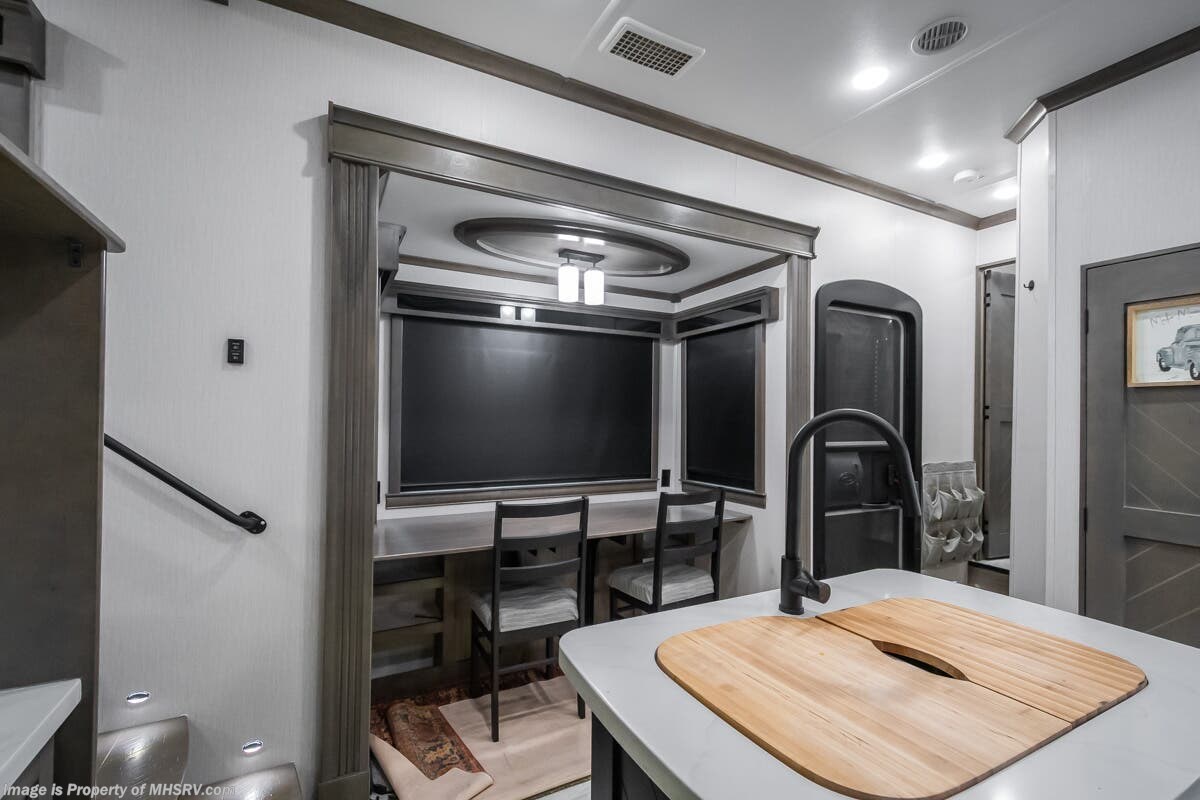 Call now about this 2022 Forest River RiverStone 39RBFL! 2022 Forest River RiverStone 39RBFL - Used Fifth Wheel For Sale by Motor Home Specialist in Alvarado, Texas features Bath & 1/2, Theater Seating