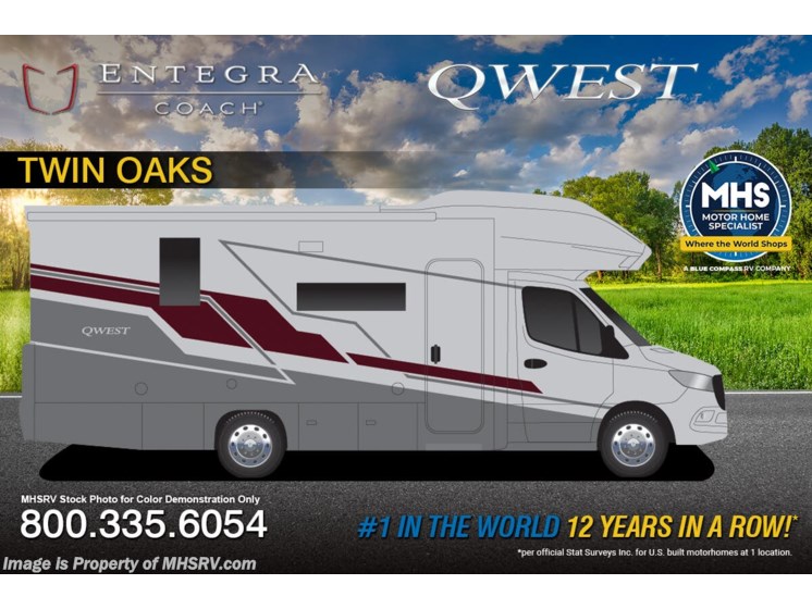 Email now about this 2026 Entegra Coach Qwest 25R! New 2026 Entegra Coach Qwest 25R available in Alvarado, Texas