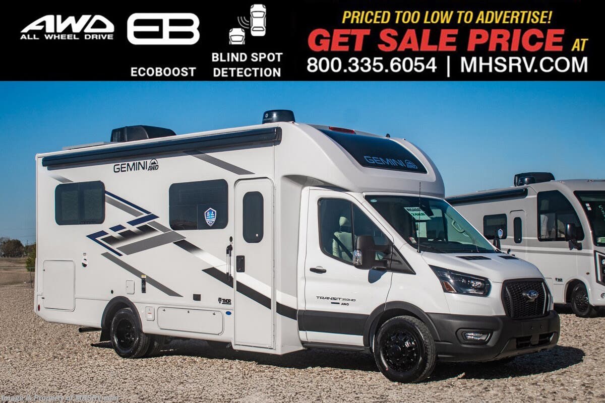 Email now about this 2026 Thor Motor Coach Gemini 24KB! New 2026 Thor Motor Coach Gemini 24KB available in Alvarado, Texas