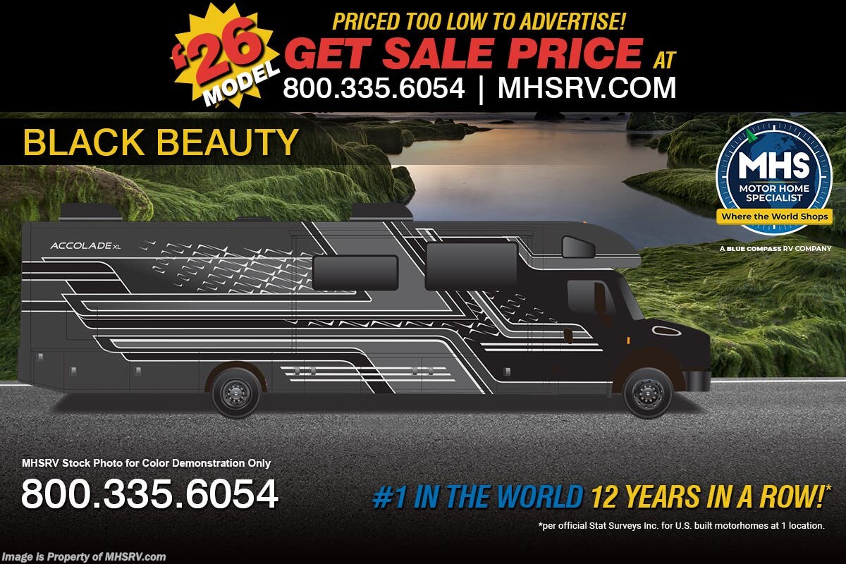 Email now about this 2026 Entegra Coach Accolade XL 37K! New 2026 Entegra Coach Accolade XL 37K available in Alvarado, Texas