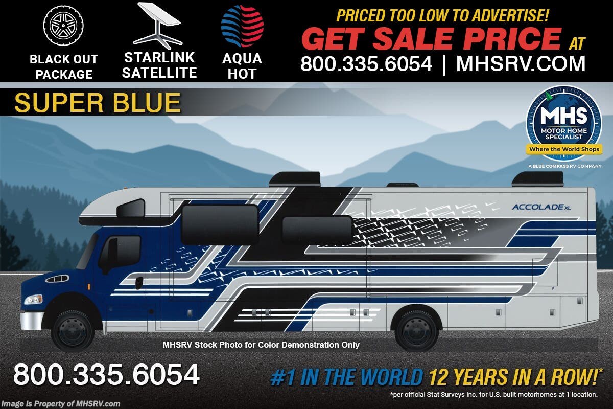 Email now about this 2026 Entegra Coach Accolade XL 37M! New 2026 Entegra Coach Accolade XL 37M available in Alvarado, Texas