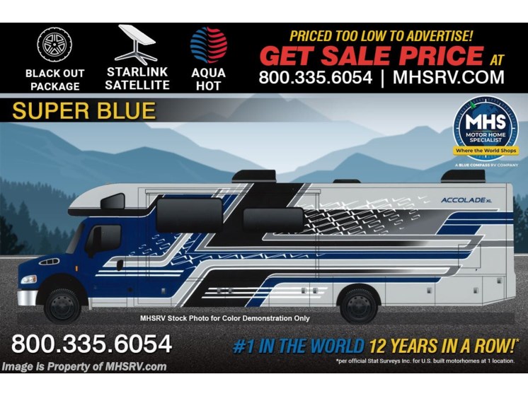 Email now about this 2026 Entegra Coach Accolade XL 37M! New 2026 Entegra Coach Accolade XL 37M available in Alvarado, Texas