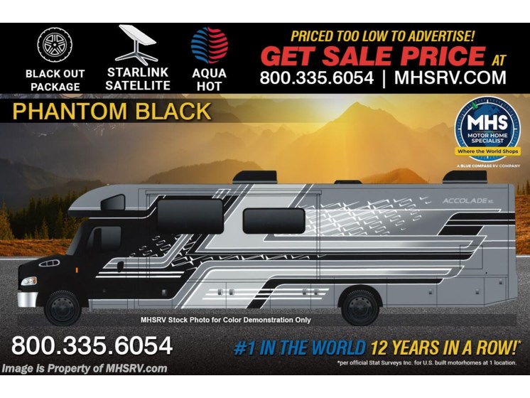 Email now about this 2026 Entegra Coach Accolade XL 37M! New 2026 Entegra Coach Accolade XL 37M available in Alvarado, Texas