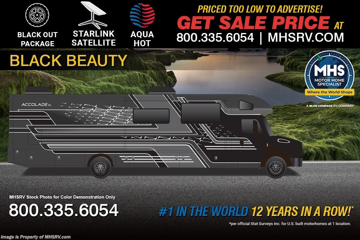 Email now about this 2026 Entegra Coach Accolade XL 37M! New 2026 Entegra Coach Accolade XL 37M available in Alvarado, Texas