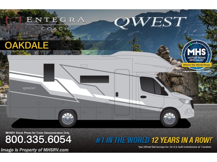 Email now about this 2026 Entegra Coach Qwest 25M! New 2026 Entegra Coach Qwest 25M available in Alvarado, Texas