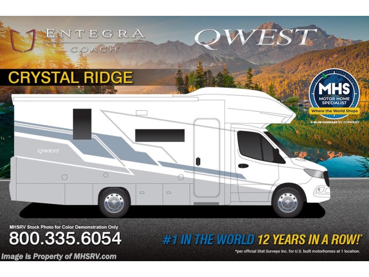 Email now about this 2026 Entegra Coach Qwest 25M! New 2026 Entegra Coach Qwest 25M available in Alvarado, Texas