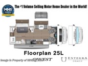 Call now about this 2026 Entegra Coach Qwest 25L! Floorplan of 2026 Entegra Coach Qwest 25L