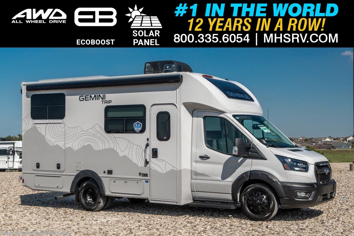 Email now about this 2026 Thor Motor Coach Gemini Trip 22MT! New 2026 Thor Motor Coach Gemini Trip 22MT available in Alvarado, Texas