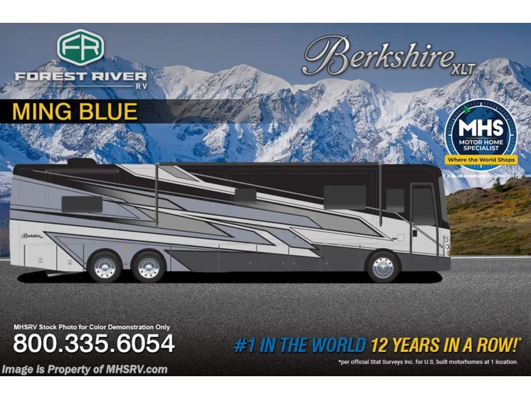 Email now about this 2026 Forest River Berkshire XLT 45A! New 2026 Forest River Berkshire XLT 45A available in Alvarado, Texas