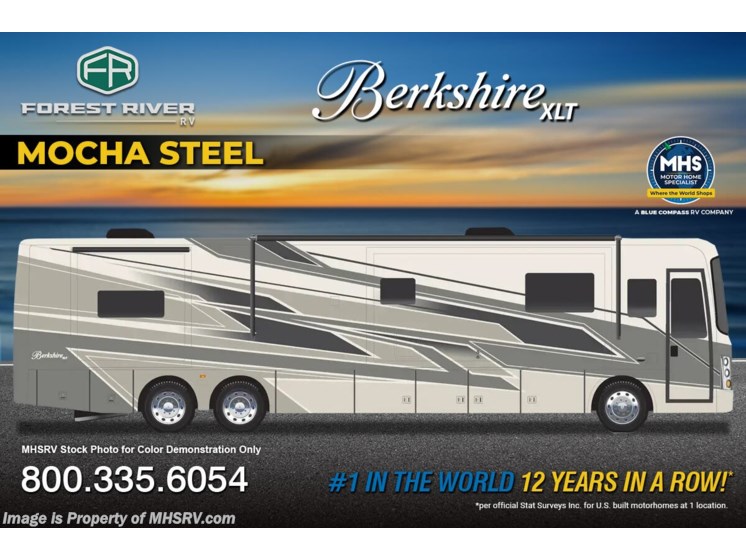 Email now about this 2026 Forest River Berkshire XLT 45E! New 2026 Forest River Berkshire XLT 45E available in Alvarado, Texas