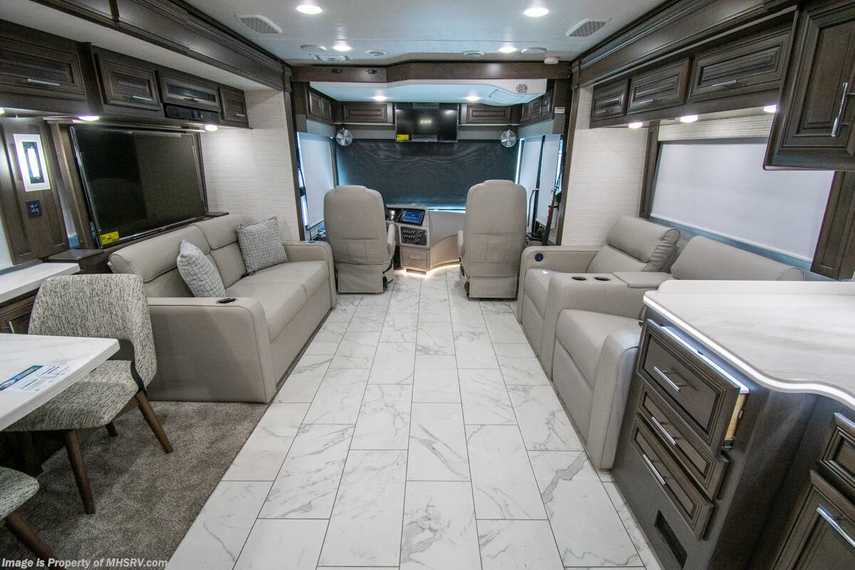 Call now about this 2026 Forest River Berkshire XL 40H! 2026 Forest River Berkshire XL 40H - New Diesel Pusher For Sale by Motor Home Specialist in Alvarado, Texas features Theater Seating, Bath & 1/2