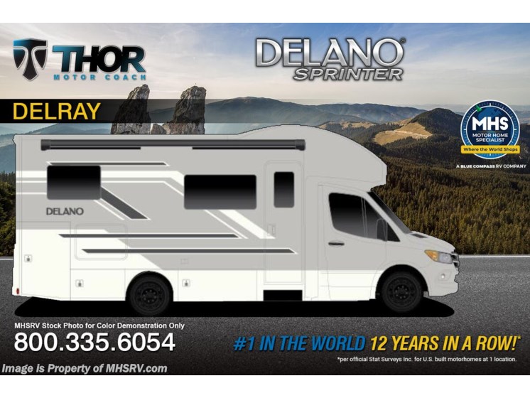 Email now about this 2026 Thor Motor Coach Delano 24FB! New 2026 Thor Motor Coach Delano 24FB available in Alvarado, Texas