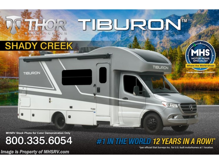 Email now about this 2026 Thor Motor Coach Tiburon 24FB! New 2026 Thor Motor Coach Tiburon 24FB available in Alvarado, Texas
