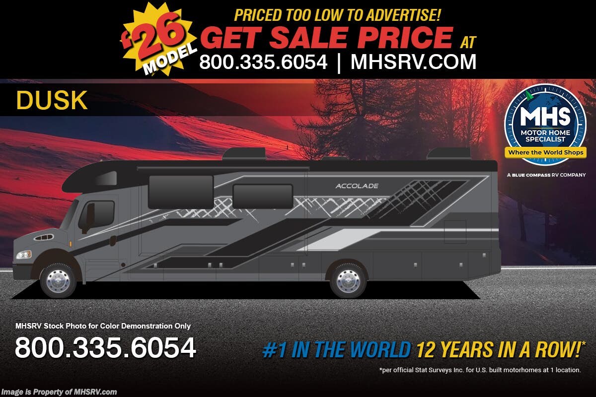 Email now about this 2026 Entegra Coach Accolade 37M! New 2026 Entegra Coach Accolade 37M available in Alvarado, Texas