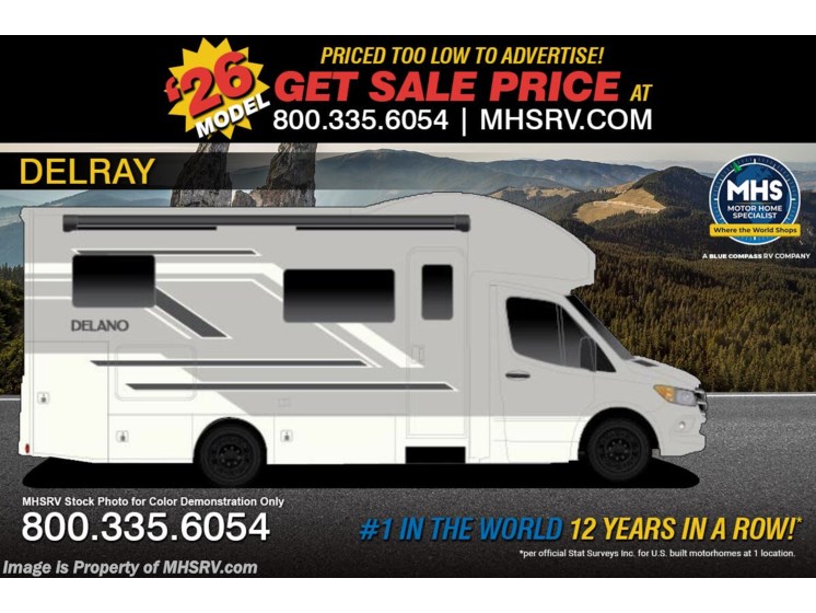 Email now about this 2026 Thor Motor Coach Delano 24RW! New 2026 Thor Motor Coach Delano 24RW available in Alvarado, Texas