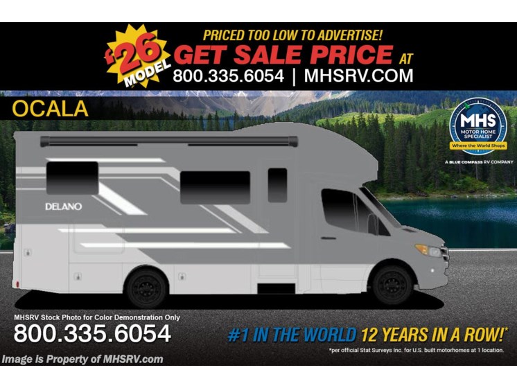 Email now about this 2026 Thor Motor Coach Delano 24TT! New 2026 Thor Motor Coach Delano 24TT available in Alvarado, Texas