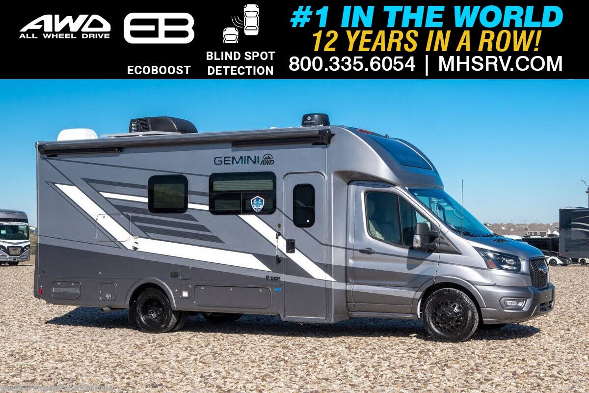 Email now about this 2026 Thor Motor Coach Gemini AWD 24JG! New 2026 Thor Motor Coach Gemini AWD 24JG available in Alvarado, Texas