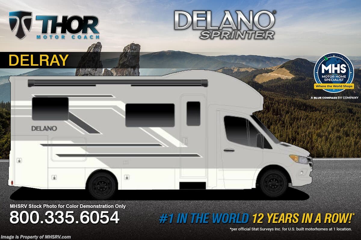Email now about this 2026 Thor Motor Coach Delano 24FB! New 2026 Thor Motor Coach Delano 24FB available in Alvarado, Texas