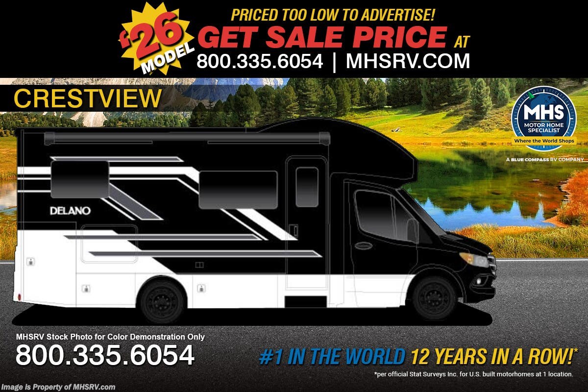 Email now about this 2026 Thor Motor Coach Delano 24RW! New 2026 Thor Motor Coach Delano 24RW available in Alvarado, Texas
