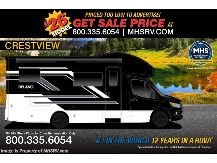 Email now about this 2026 Thor Motor Coach Delano 24RW! New 2026 Thor Motor Coach Delano 24RW available in Alvarado, Texas