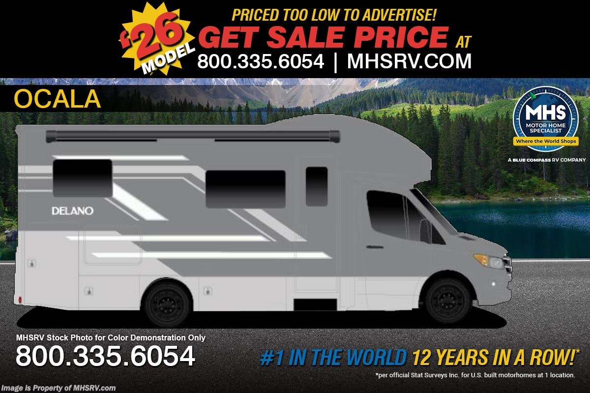 Email now about this 2026 Thor Motor Coach Delano 24RW! New 2026 Thor Motor Coach Delano 24RW available in Alvarado, Texas