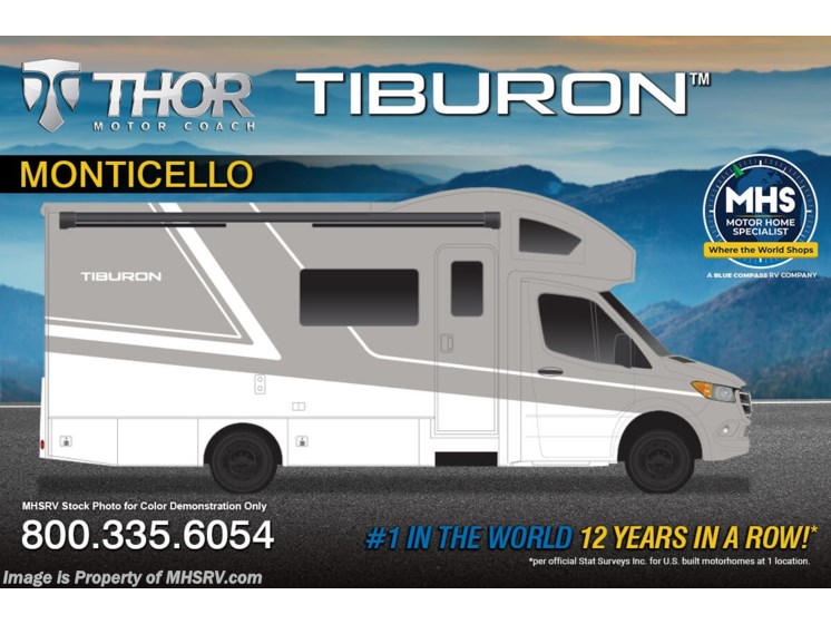 Email now about this 2026 Thor Motor Coach Tiburon 24XL! New 2026 Thor Motor Coach Tiburon 24XL available in Alvarado, Texas
