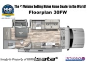 Call now about this 2026 Dynamax Corp Isata 5 Series 30FW! Floorplan of 2026 Dynamax Corp Isata 5 Series 30FW