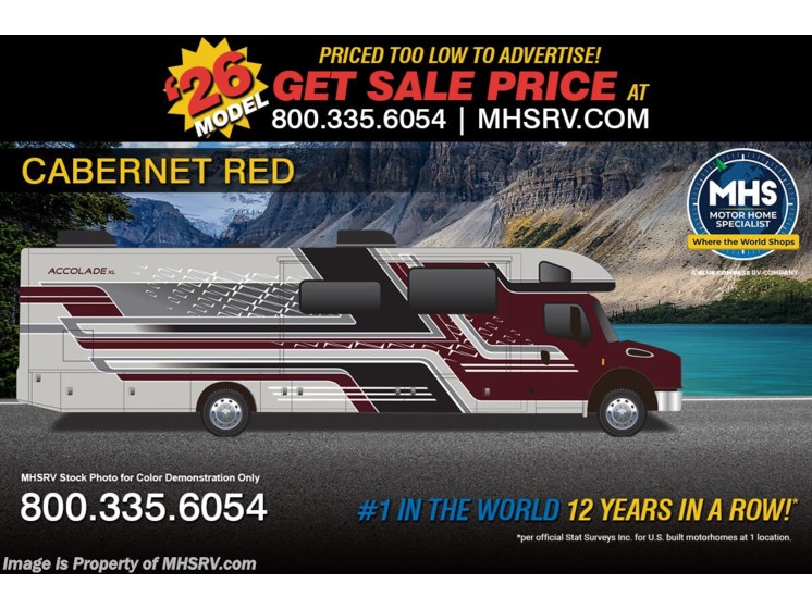 Email now about this 2026 Entegra Coach Accolade XL 37L! New 2026 Entegra Coach Accolade XL 37L available in Alvarado, Texas