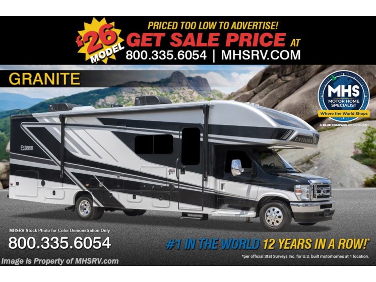 Email now about this 2026 Entegra Coach Esteem 29V! New 2026 Entegra Coach Esteem 29V available in Alvarado, Texas