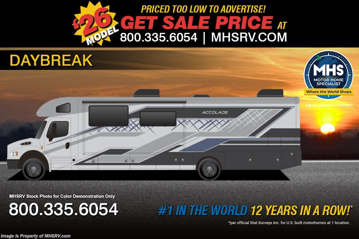 Email now about this 2026 Entegra Coach Accolade 37M! New 2026 Entegra Coach Accolade 37M available in Alvarado, Texas