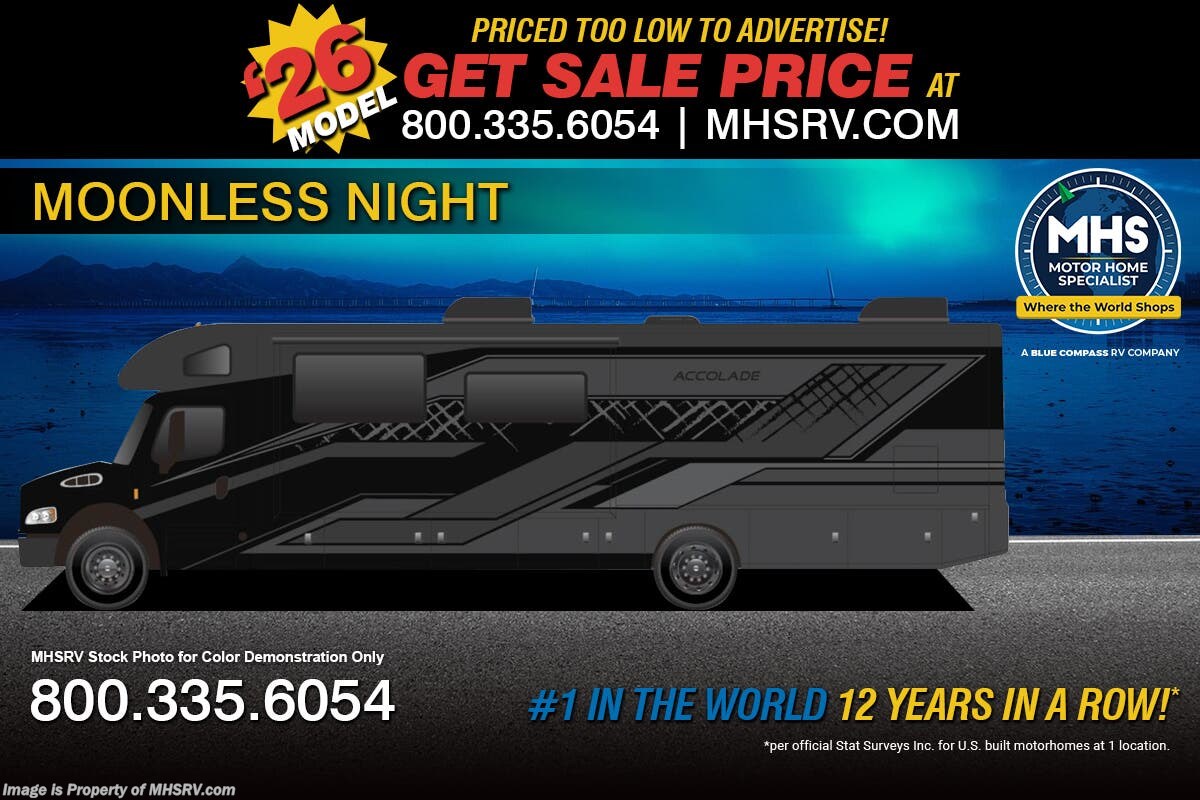 Email now about this 2026 Entegra Coach Accolade 37M! New 2026 Entegra Coach Accolade 37M available in Alvarado, Texas