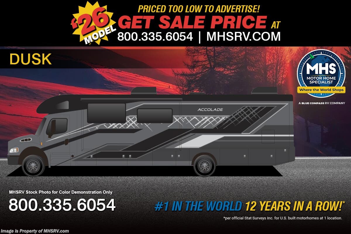 Email now about this 2026 Entegra Coach Accolade 37K! New 2026 Entegra Coach Accolade 37K available in Alvarado, Texas