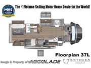 Call now about this 2026 Entegra Coach Accolade 37L! Floorplan of 2026 Entegra Coach Accolade 37L