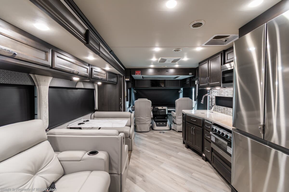 Call now about this 2024 Fleetwood Bounder 35K! 2024 Fleetwood Bounder 35K - Used Class A For Sale by Motor Home Specialist in Alvarado, Texas features Theater Seating, Bath & 1/2
