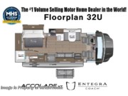 Call now about this 2026 Entegra Coach Accolade XT 32U! 2026 Entegra Coach Accolade XT 32U - New Class C For Sale by Motor Home Specialist in Alvarado, Texas features Theater Seating