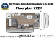 Contact us now about this 2026 Entegra Coach Odyssey SE 22EF! Floorplan of 2026 Entegra Coach Odyssey SE 22EF