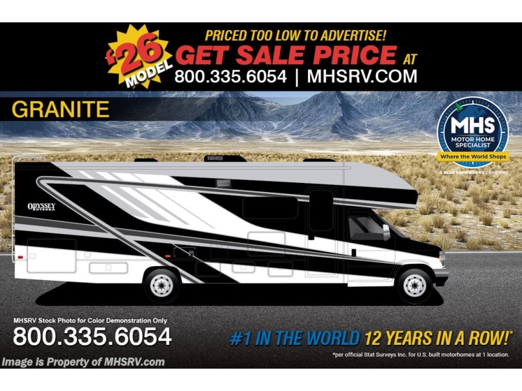 Email now about this 2026 Entegra Coach Odyssey 24B! New 2026 Entegra Coach Odyssey 24B available in Alvarado, Texas