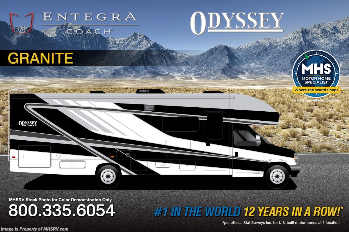 Email now about this 2026 Entegra Coach Odyssey 25R! New 2026 Entegra Coach Odyssey 25R available in Alvarado, Texas