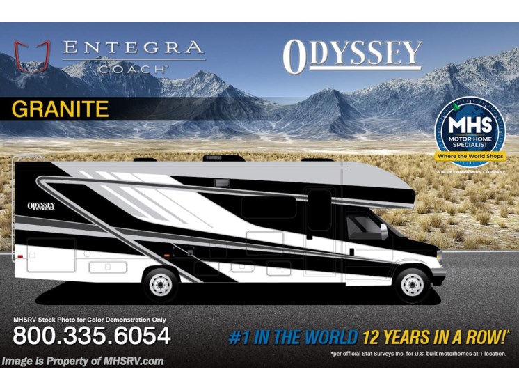 Email now about this 2026 Entegra Coach Odyssey 25R! New 2026 Entegra Coach Odyssey 25R available in Alvarado, Texas
