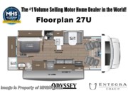 Call now about this 2026 Entegra Coach Odyssey 27U! Floorplan of 2026 Entegra Coach Odyssey 27U