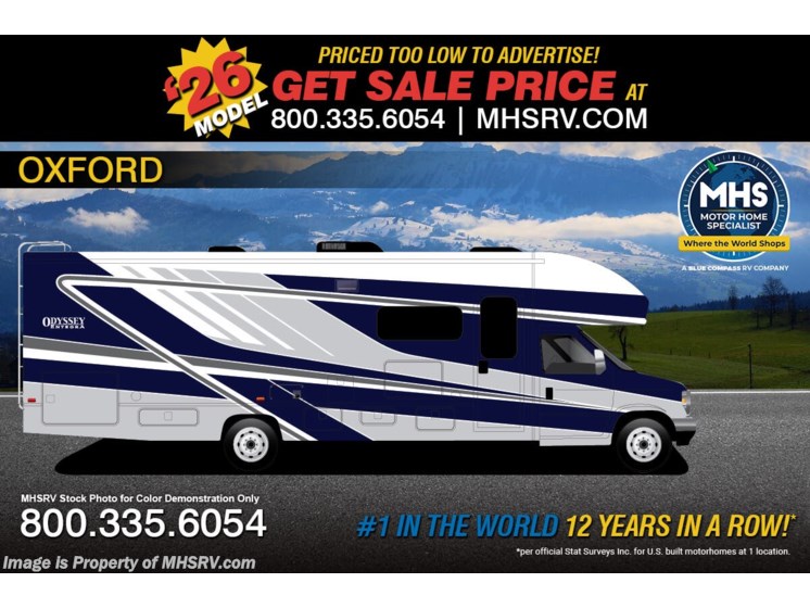 Email now about this 2026 Entegra Coach Odyssey 30Z! New 2026 Entegra Coach Odyssey 30Z available in Alvarado, Texas