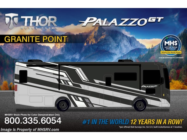 Email now about this 2026 Thor Motor Coach Palazzo GT 33.6! New 2026 Thor Motor Coach Palazzo GT 33.6 available in Alvarado, Texas