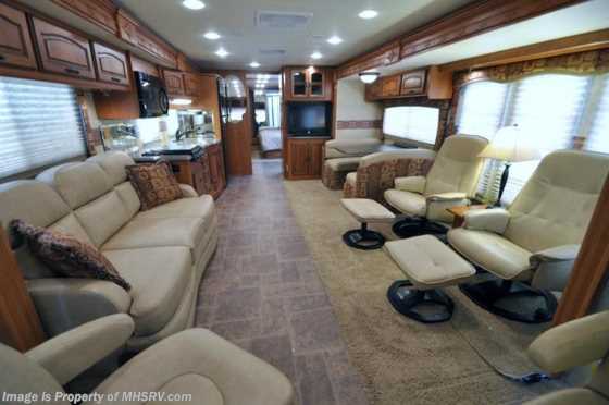 2010 Sportscoach Cross Country W/3 Slides (390TS) Used RV For Sale Floorplan