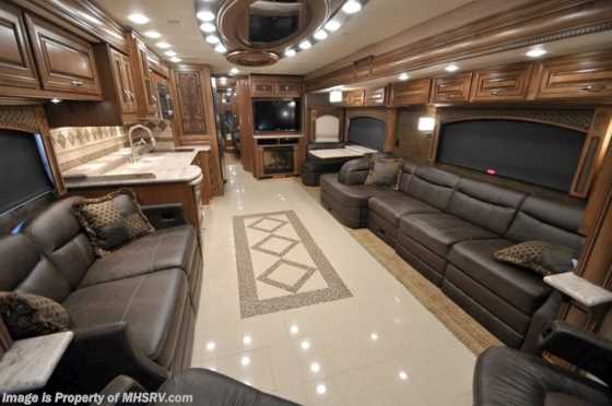 2012 Entegra Coach Anthem W/4 Slides (42DLQ) Luxury RV For Sale Floorplan