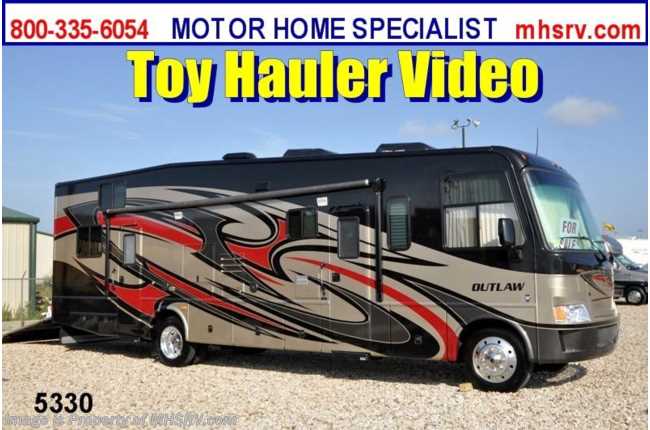 2013 Thor Motor Coach Outlaw Toy Hauler Toy Hauler RV for Sale W/Slide 3611