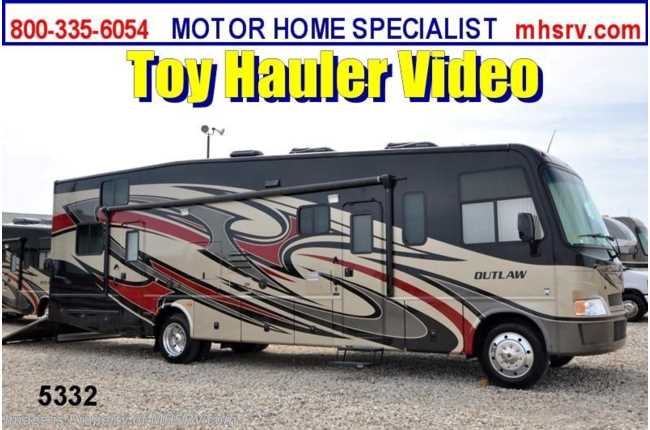 2013 Thor Motor Coach Outlaw Toy Hauler Toy Hauler RV W/Slide (3611)