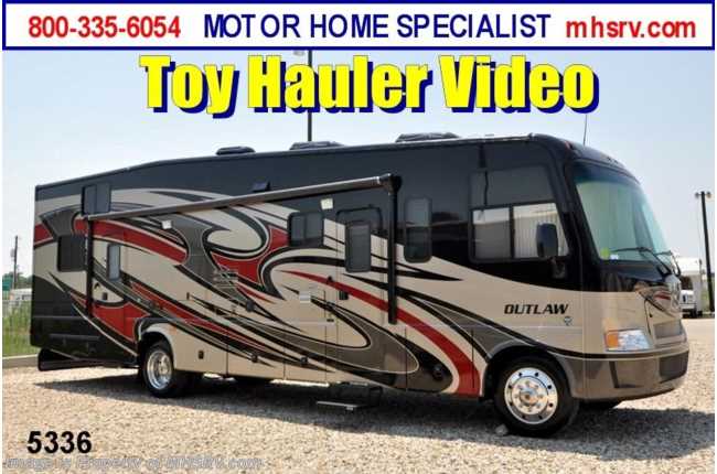 2013 Thor Motor Coach Outlaw Toy Hauler (3611) Toy Hauler RV for Sale W/Slide