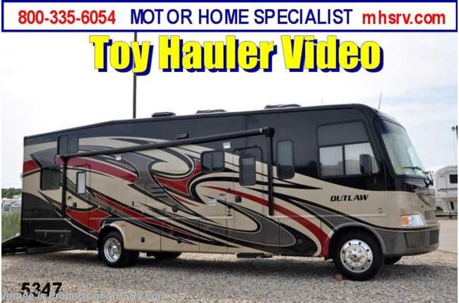 2013 Thor Motor Coach Outlaw Toy Hauler Toy Hauler RV for Sale W/Slide -3611